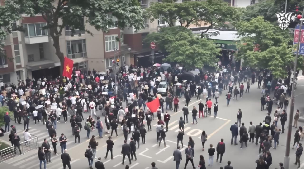 北京某小区业主与物业爆发激烈冲突，数百人聚集维权